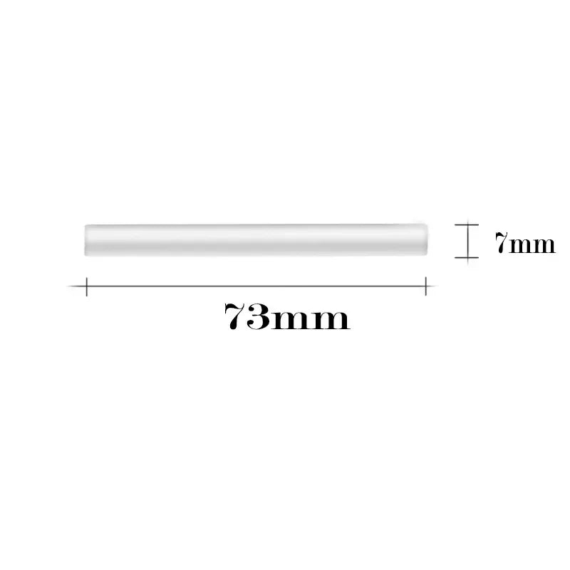 Unscented Cotton Refill Sticks for Car Vent Diffusers, 7 x 73mm