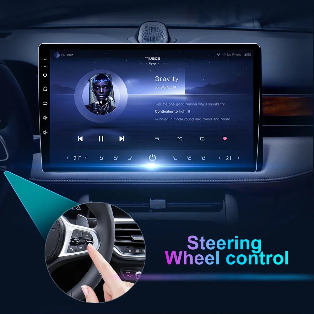 10 Inch Android Car Stereo for Suzuki Swift 2003-2010 with CarPlay - image 4