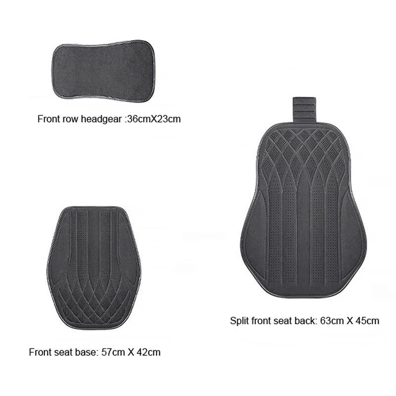 Universal Car Seat Cover  Suede Breathable Anti-Slip Four Season Auto Covers for Car Seats Cover Protection Cars Seats Covers