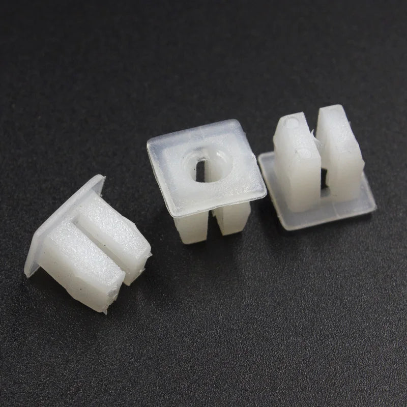 50-Pack Plastic Car Fastener Clips for Headlights & Grill - image 2