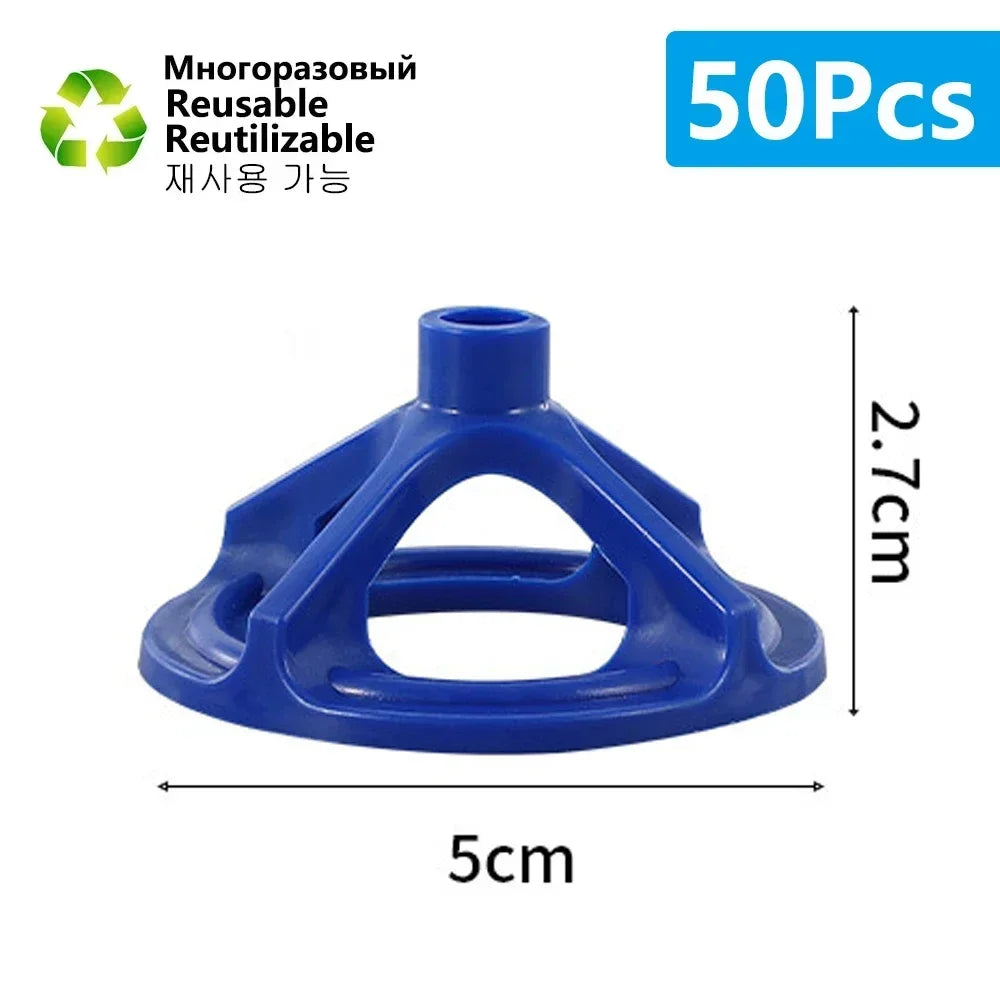 Spiral Tile Leveling System Clips & Wedges for Wall and Floor, 50-600 Pcs