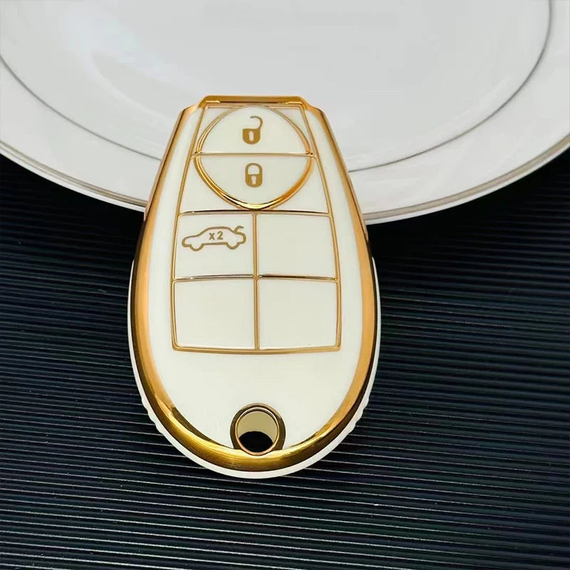 TPU Key Fob Cover for Chrysler Jeep Dodge Ram Car Remote - image 9