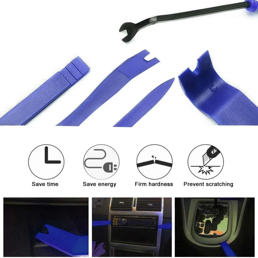 Universal Car Trim Removal Tool Kit – Non-Scratch Pry Bar Set - image 25