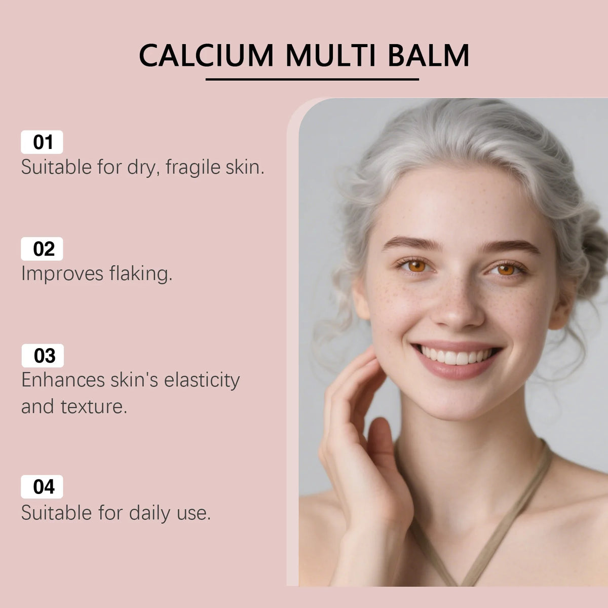 Calcium Multi Balm Stick - Anti Aging Hydrating Firming Skincare - image 2