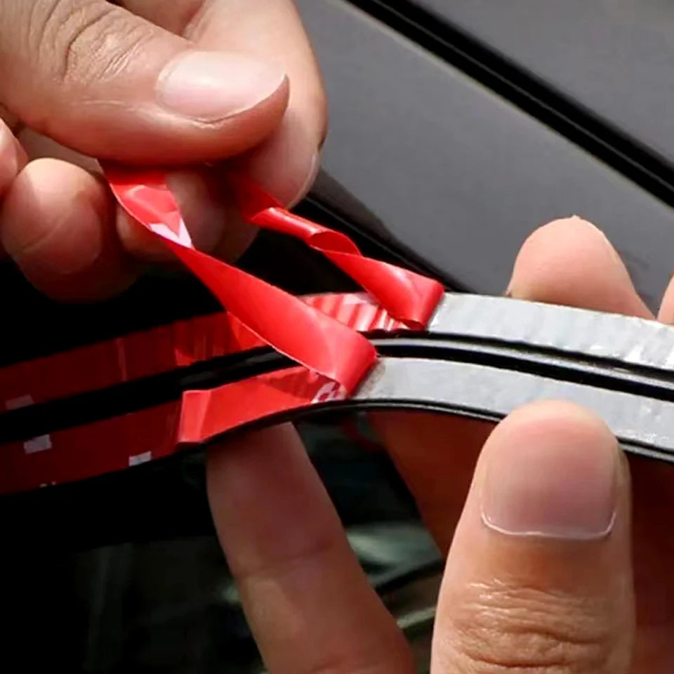 T-Shape Rubber Seal Strip for Car Windshield and Doors, 2 m