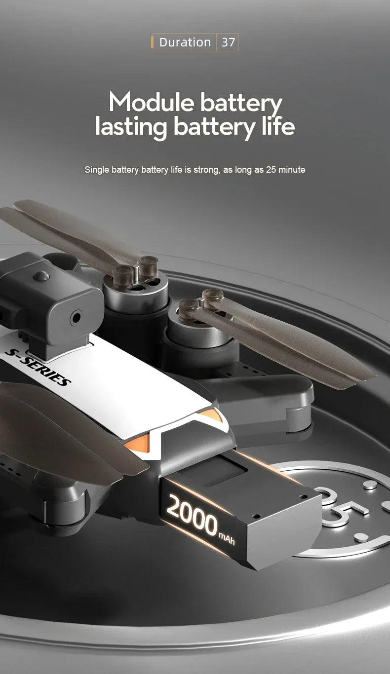 S2S 8K Foldable Drone - Dual Camera, Brushless, Obstacle Avoidance - image 13