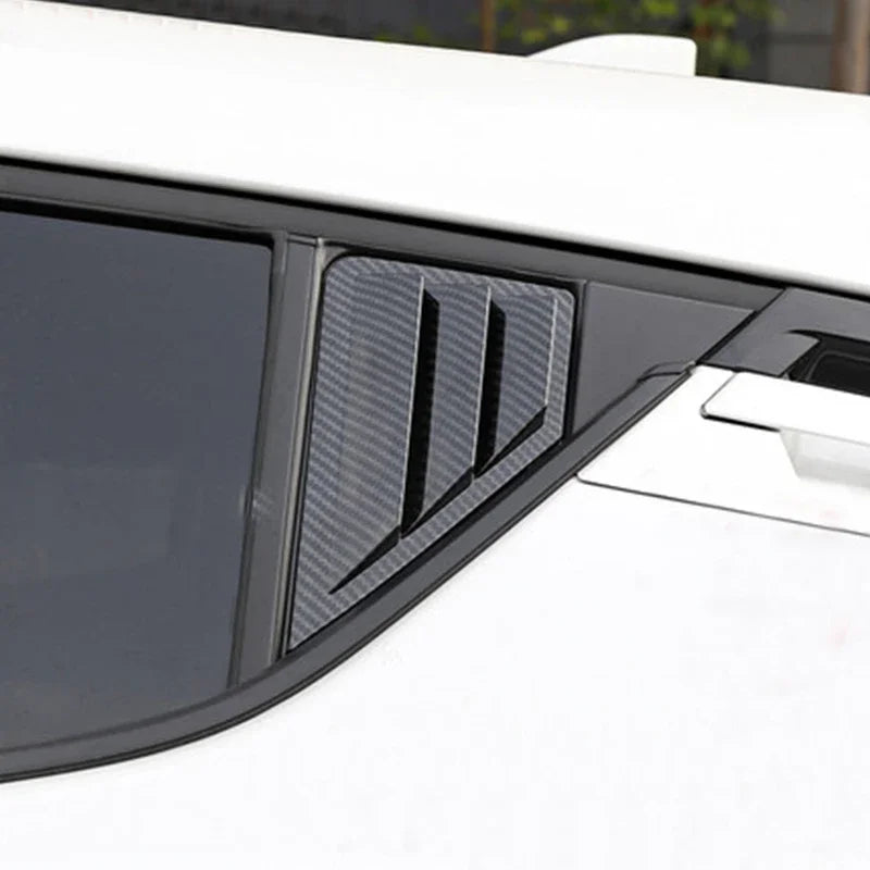 Carbon Fiber Rear Window Cover Trim for Toyota C-HR 2016-2022 - image 4