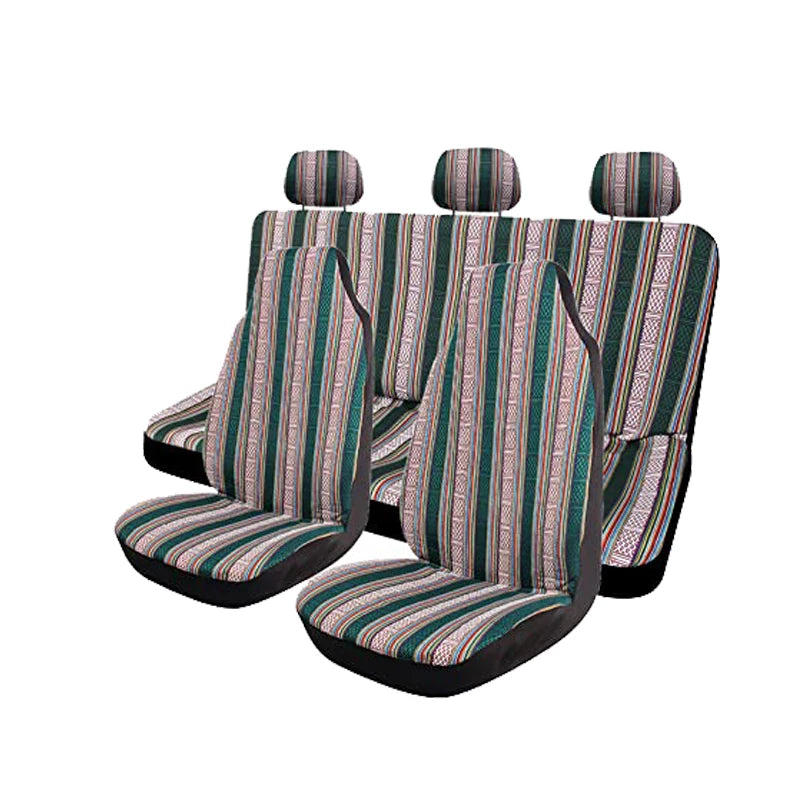 Baja Blanket Car Seat Cover Set with Steering Wheel Cover