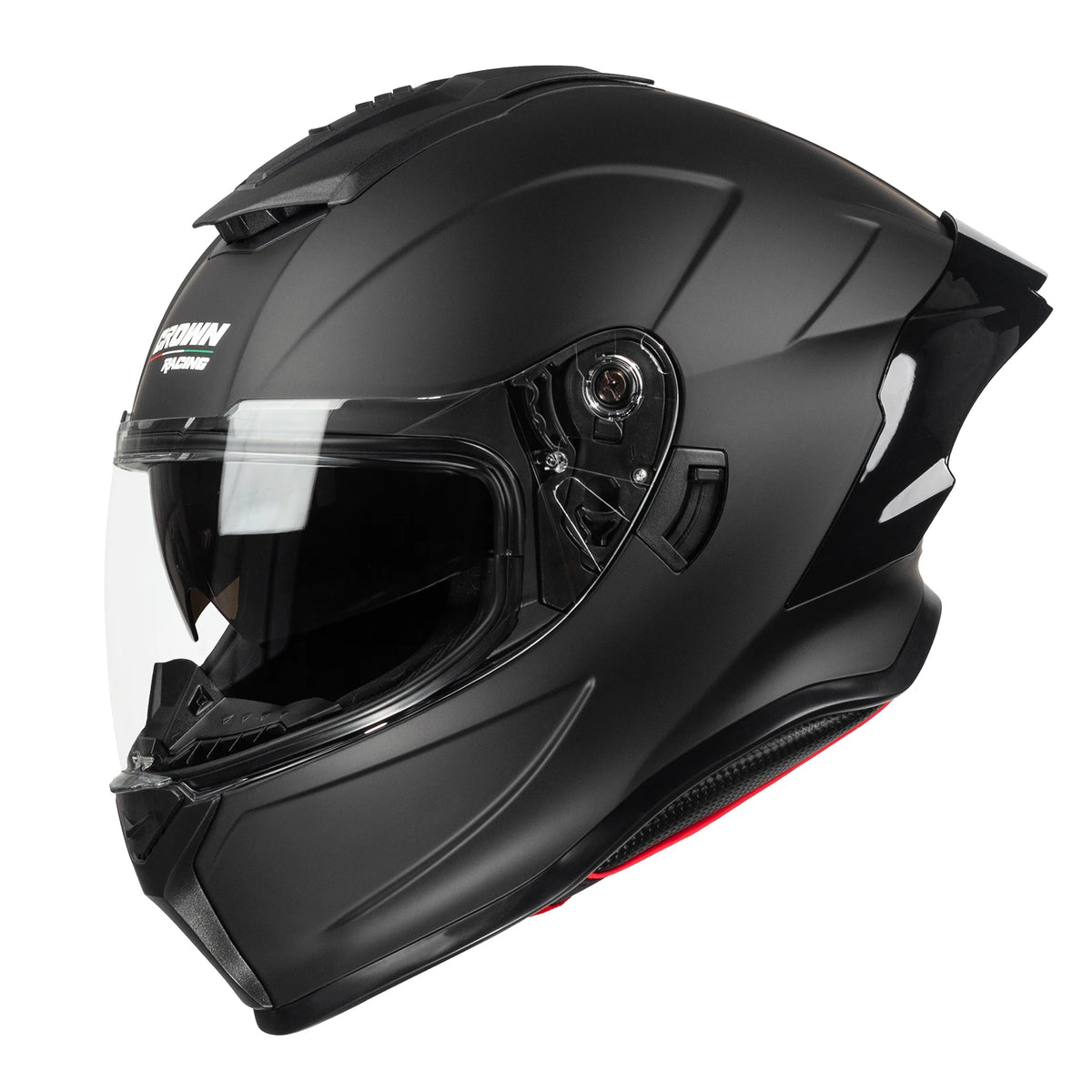 Crown Racing Full-Face Street Helmet, DOT Approved - image 5