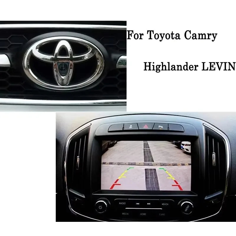 CCD Front View Logo Camera for Toyota Camry & Highlander - image 3