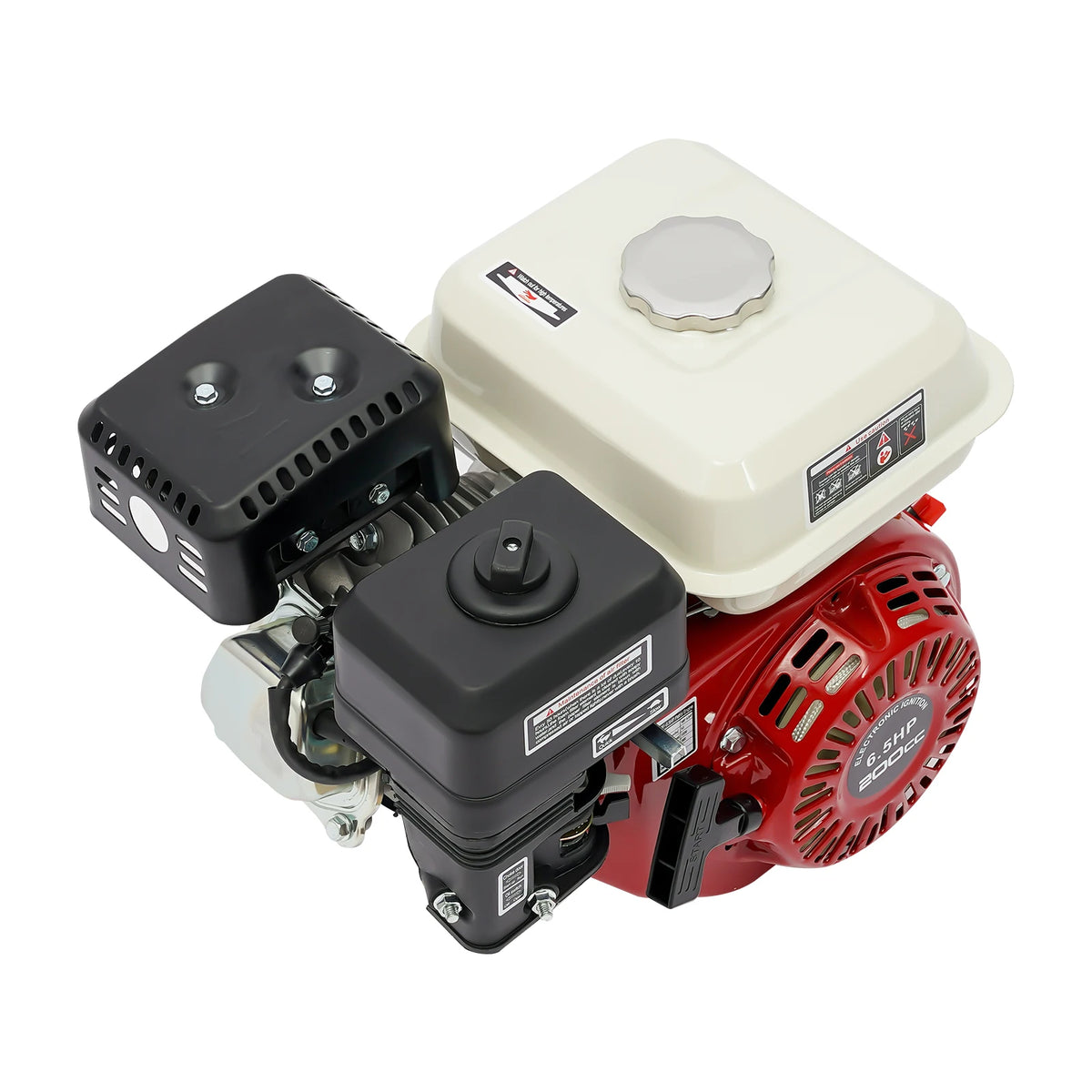 6.5HP 200cc 4-Stroke Pull Start Gas Engine for Water Pumps