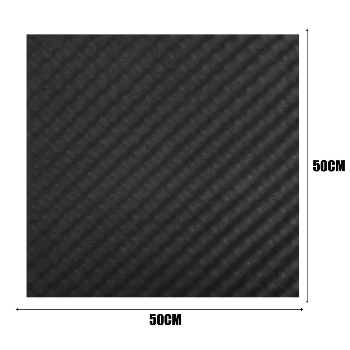 Self adhesive car sound insulation foam, hood and panel noise deadening mat