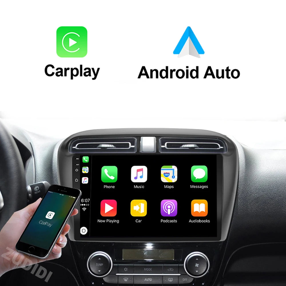 Mitsubishi Mirage 2012-2018 Android 16 Car Stereo with Wireless CarPlay - image 3