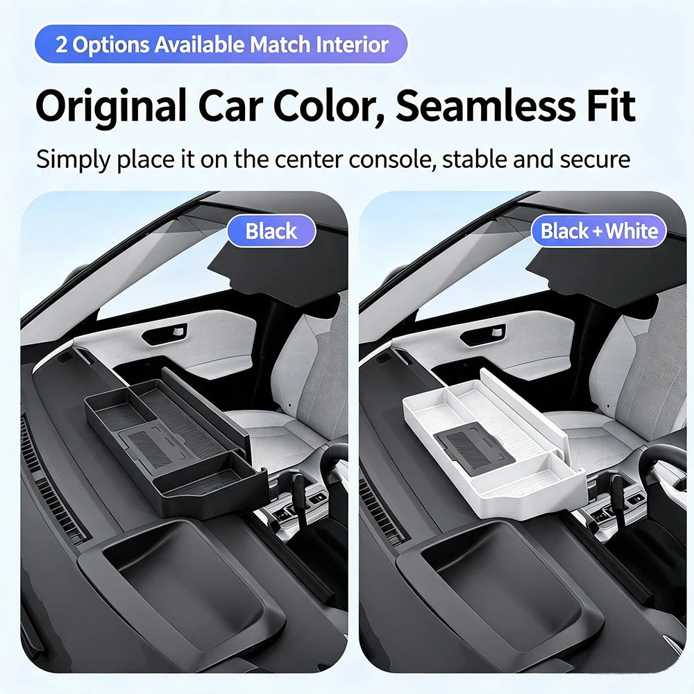 Behind-Screen Storage Organizer for Toyota RAV4 2026-2028