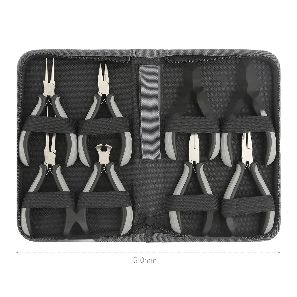 8-Piece Mini Pliers Set with Tool Bag