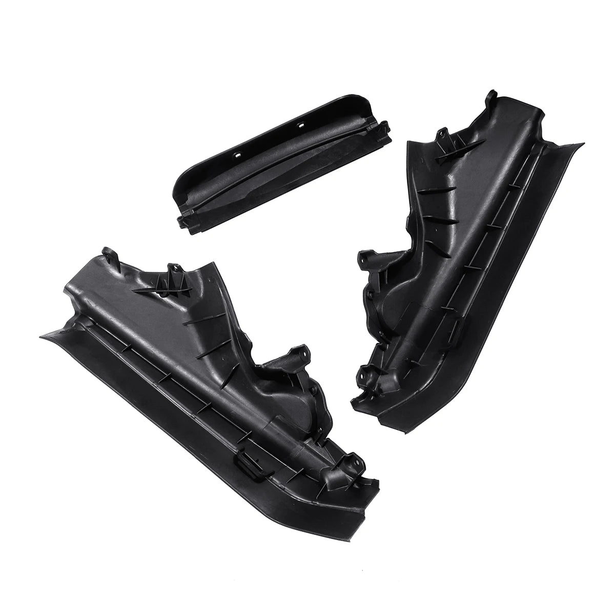 3pc Black Engine Bay Partition Panel Set for BMW X5 and X6 E70 E71 - view 8
