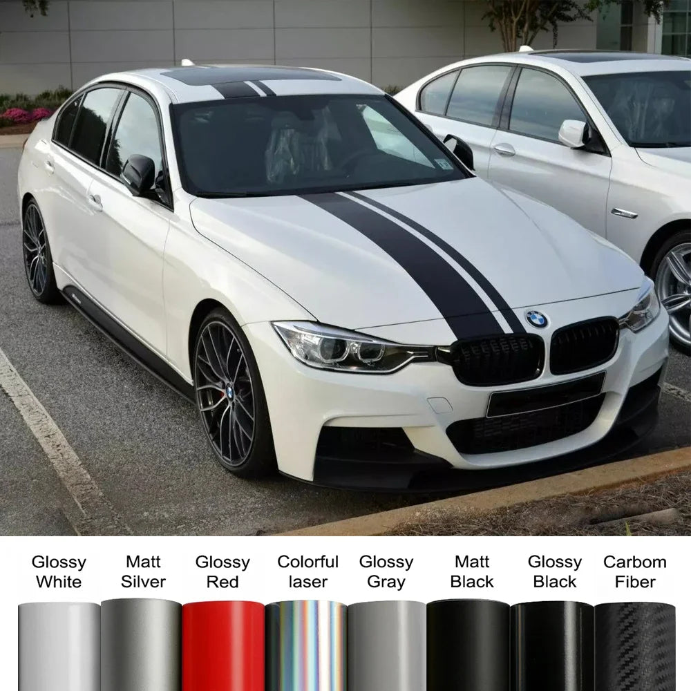 BMW 3 Series Racing Stripe Stickers - Custom Vinyl Decals