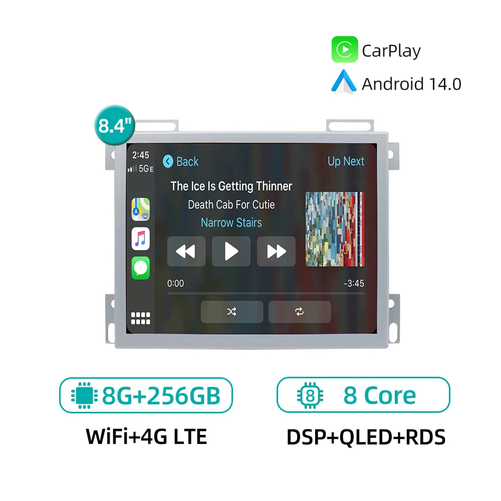 8.4" Android 14 Wireless CarPlay GPS Radio for Dodge & Jeep - image 24
