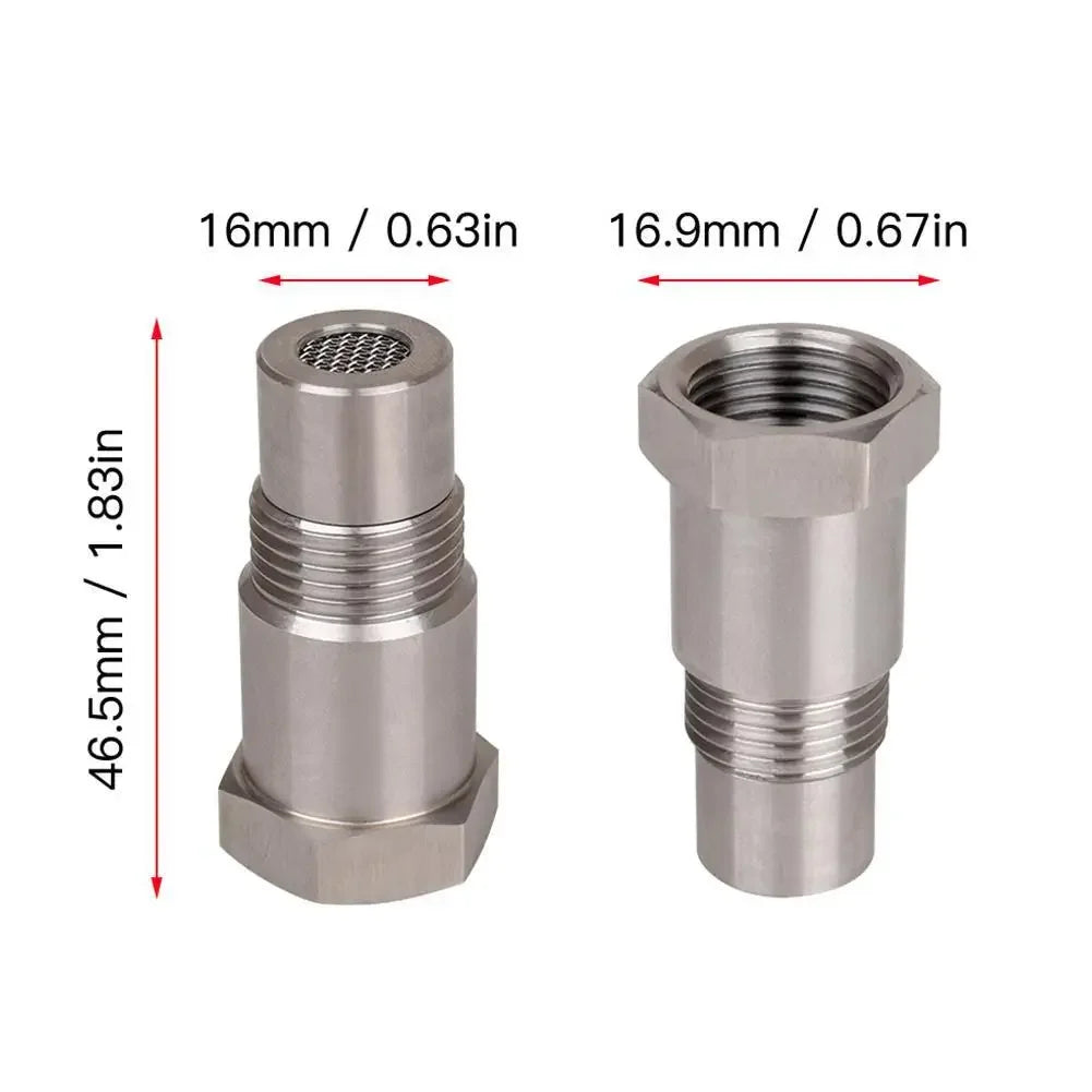 Oxygen Sensor Adapter 2-Pack, M18x1.5 Universal O2 Spacer - image 2