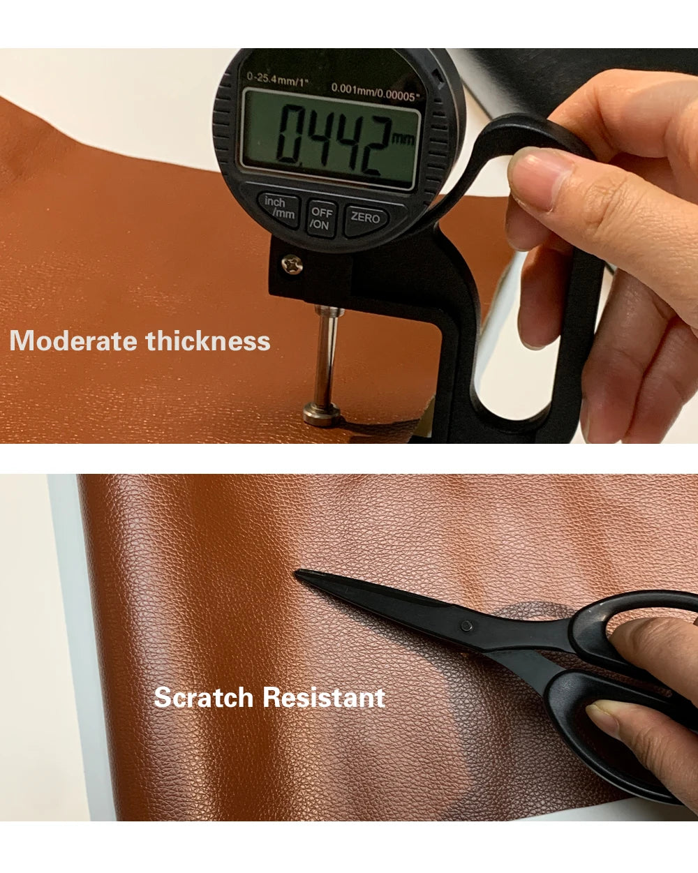 Self-Adhesive PU Leather Repair Sheet for Car Seats and Sofas