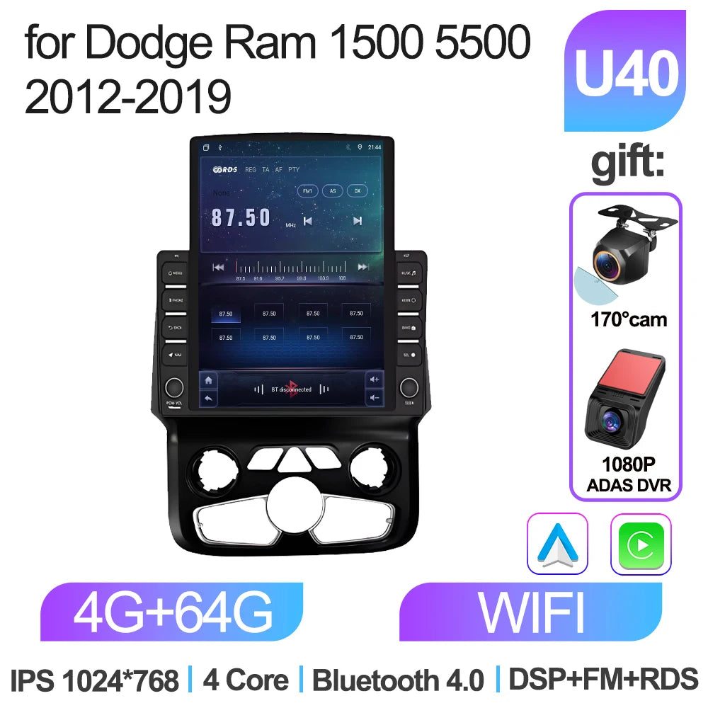 9.7-inch Android CarPlay Stereo for Dodge Ram 2012-2019 - image 53