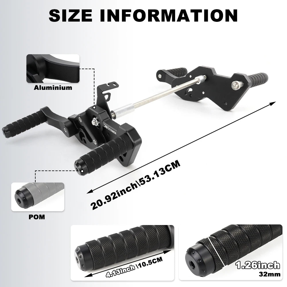 Rearsets & Stunt Sub-Cage for Honda Grom MSX125 2016-2020 - image 8