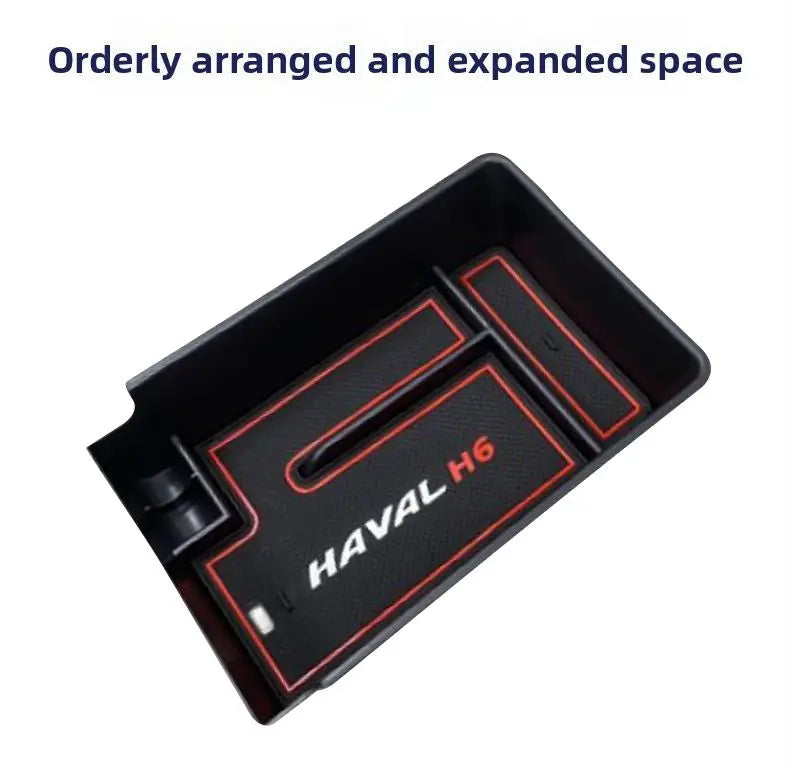 Center Console Armrest Hidden Storage Box for Haval H6 3rd Gen (2021-2025)