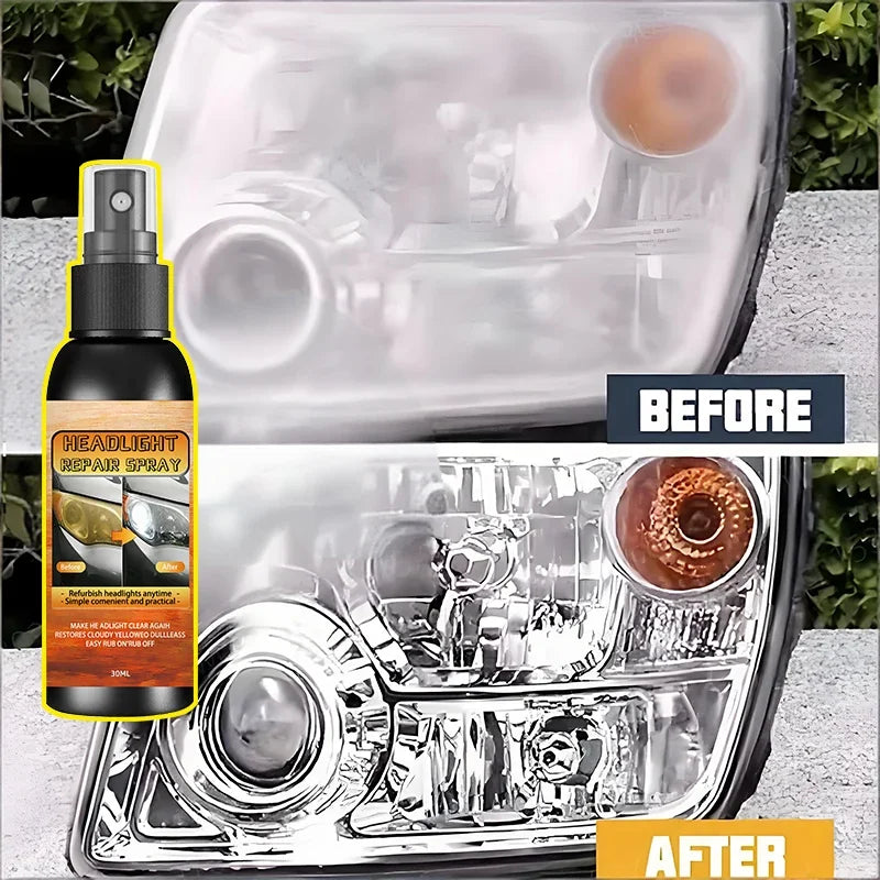 Headlight Restoration Polishing Kit for Yellowed Lenses