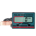Digital Tachometer Chainsaw Tachometer Tach Gauge Large Screen Display Pulse Speedometer for Chain Saw Lawn Mower Motorcycle