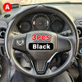 3-Piece Carbon Fiber Steering Wheel Cover Set - Winter Driving - image 14