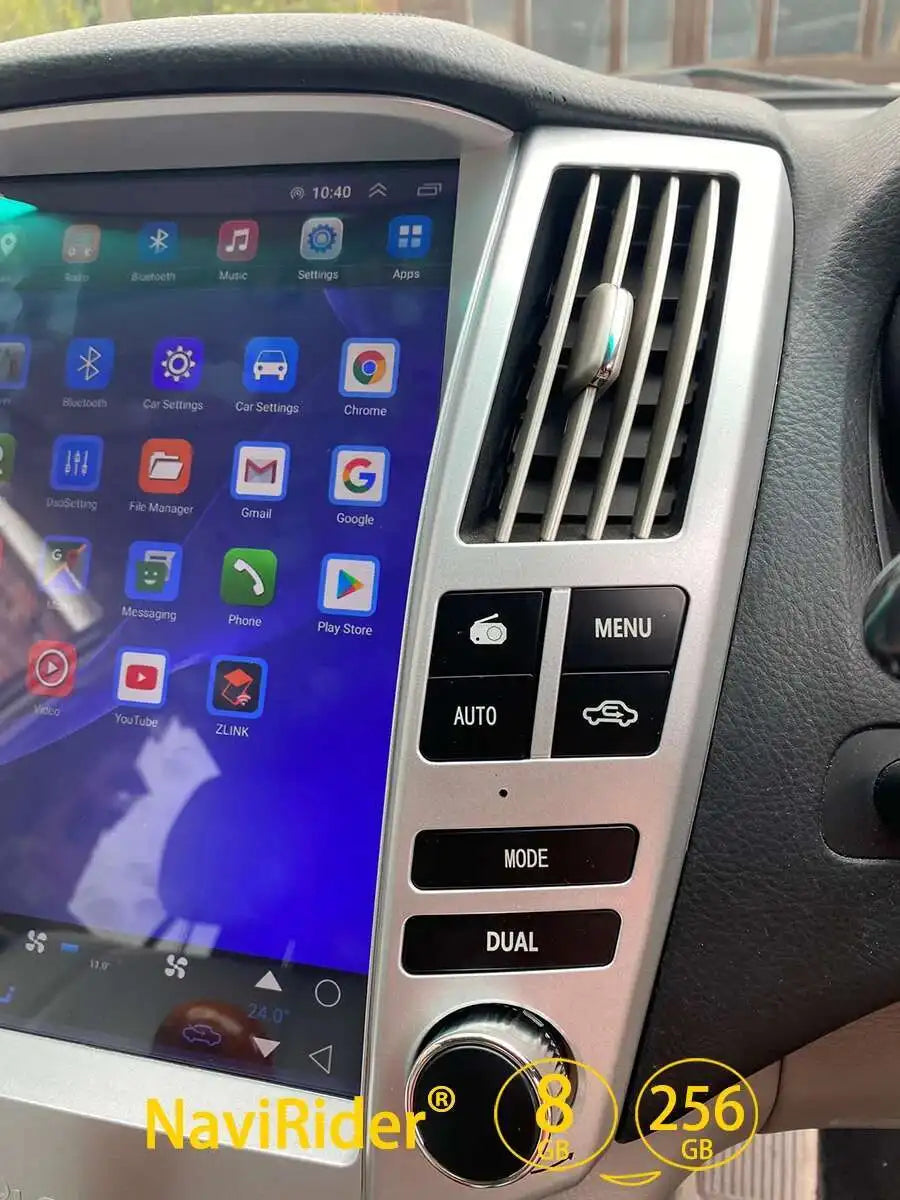 Android 14 128GB Car GPS Radio Lexus RX300/RX330/RX350/RX400h Harrier - image 9