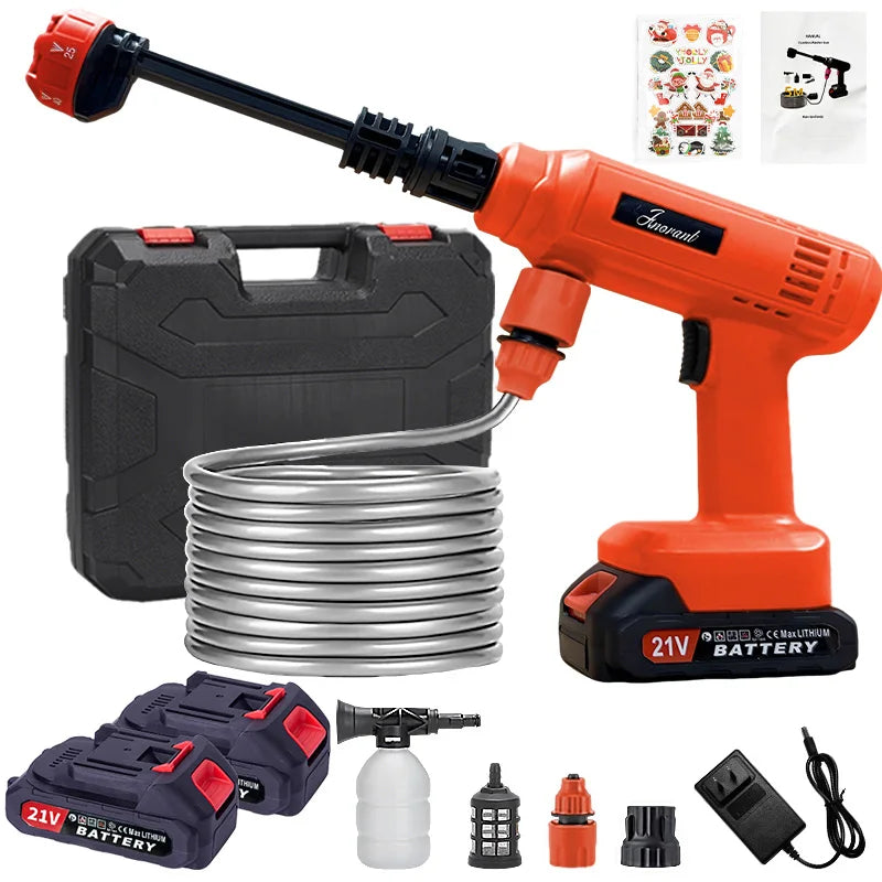 Power Blaster Cordless Car Pressure Washer – Portable Water Spray Gun - image 7