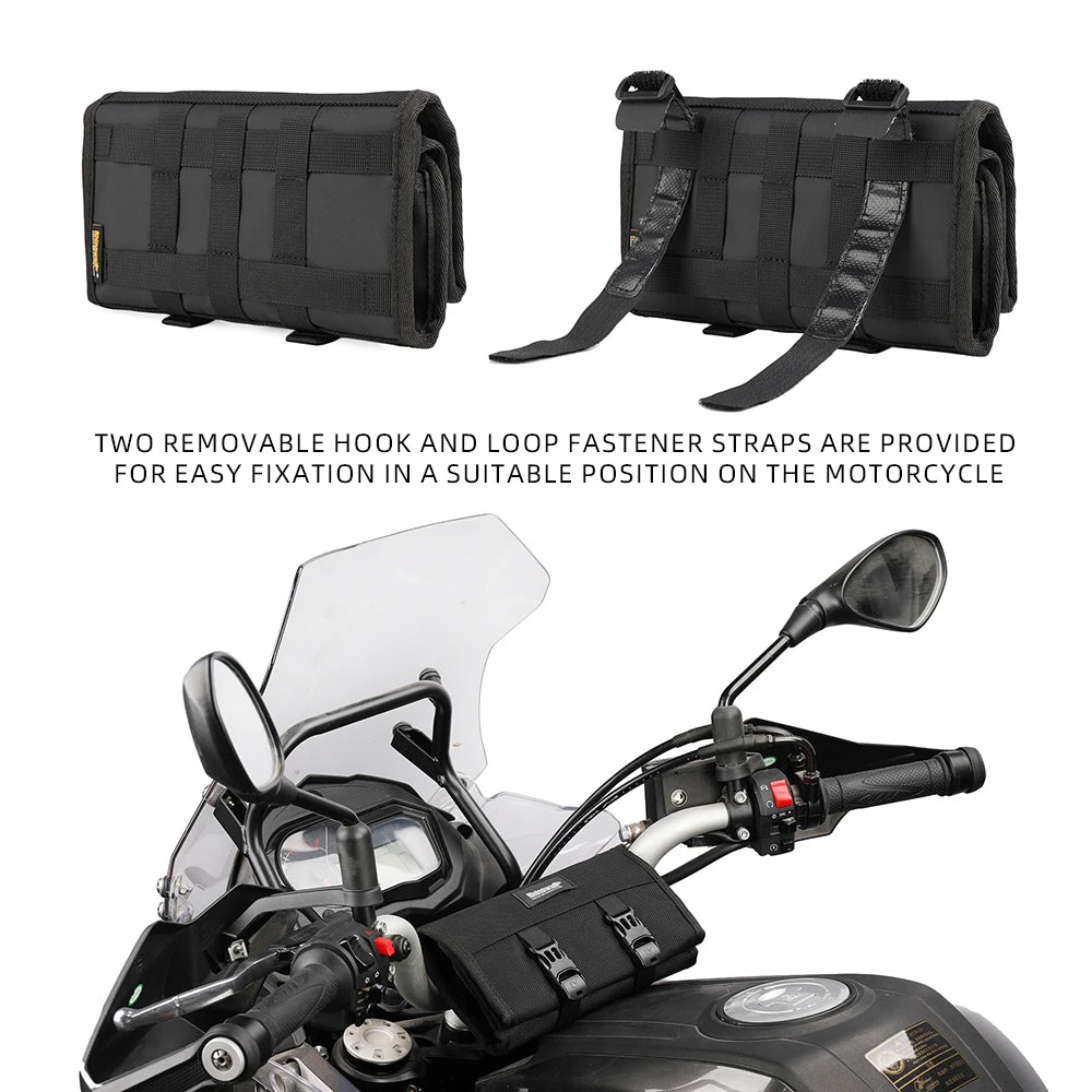 Rhinowalk Motorcycle Tool Roll Saddlebag - image 6
