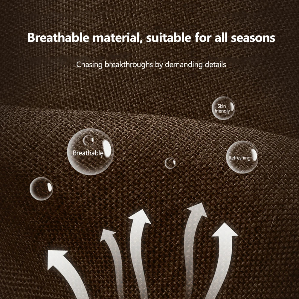 Breathable Cotton Blend Car Seat Cushion for Front or Rear Seats