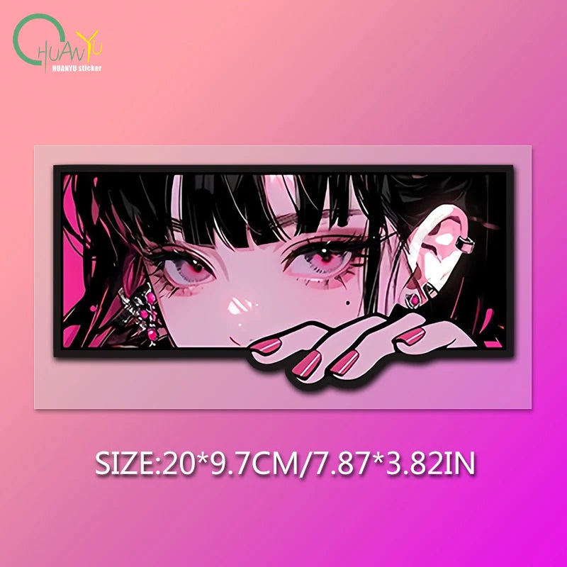 Anime Car Sticker, Waterproof Scratch Cover Vinyl Decal - view 12