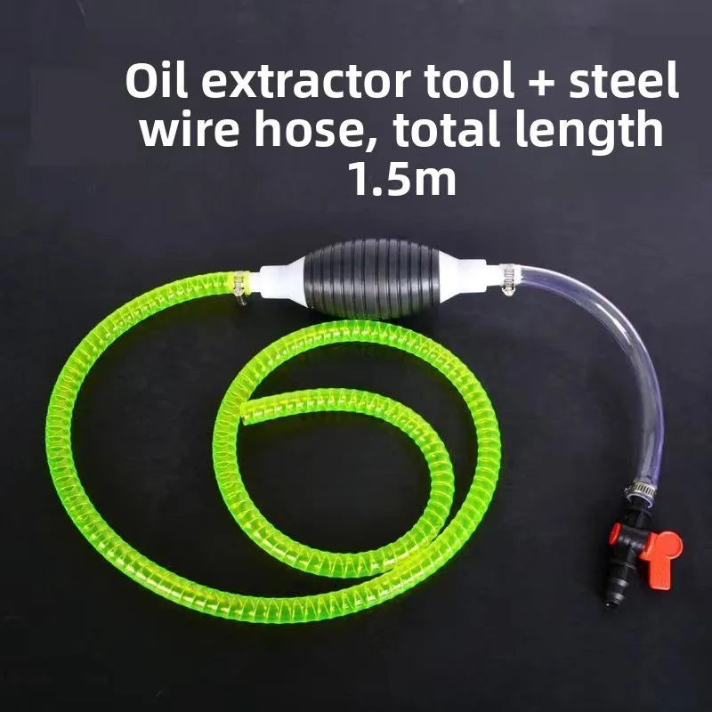 Universal Car Fuel Pump Kit Cut Pipe Manual Hand Suction Pipe Pumping Durable 1 Pcs for Liquid Petrol Tuning Fuel Diesel Pump
