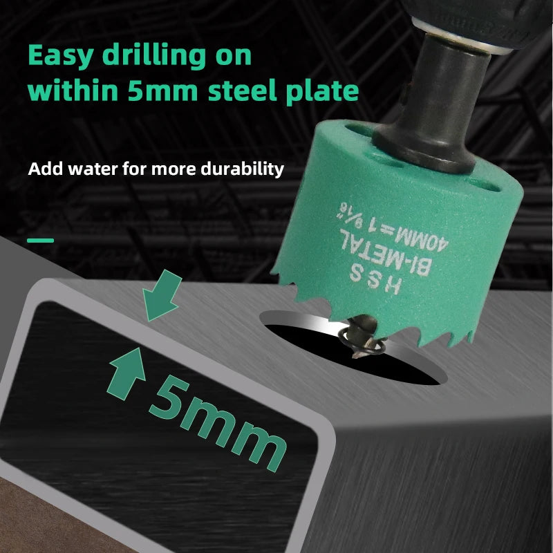 2"/3"/4" Bi-Metal Hole Saw Kit with Arbor