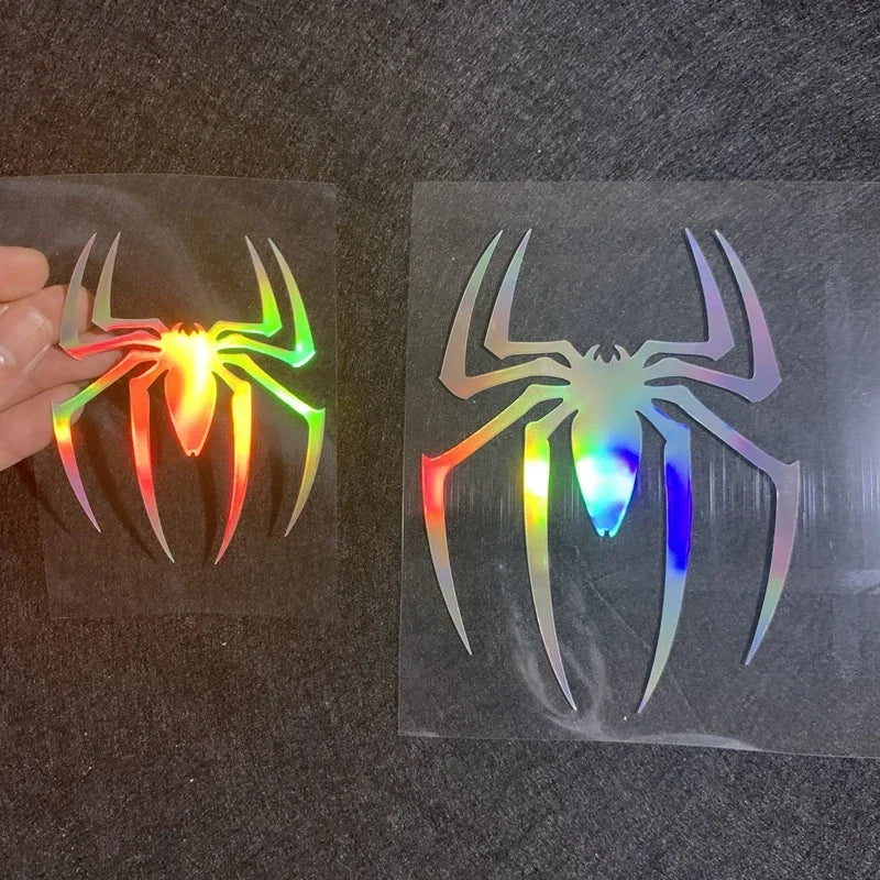 2pc Spider Windshield Decals, Reflective Waterproof Car Stickers - view 2