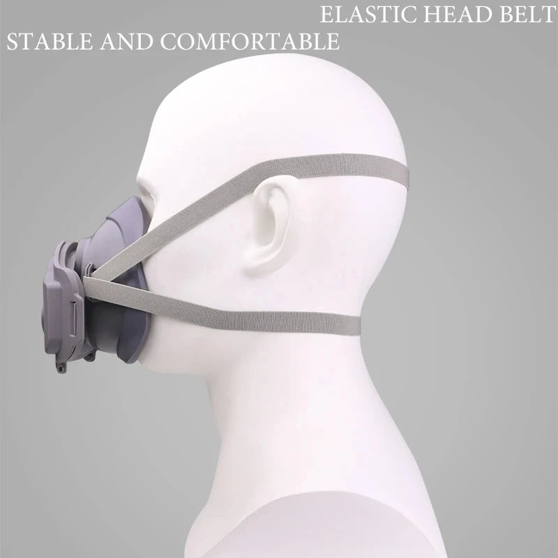 Reusable Dust Respirator Mask with Cotton Filters