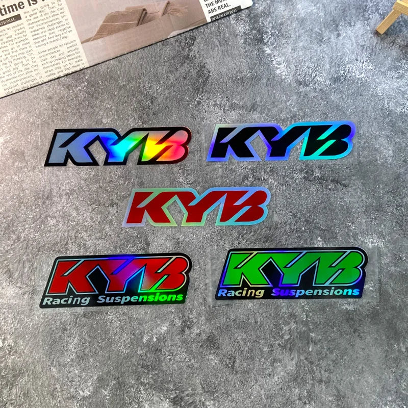 2-Pack KYB Front Fork Decals, Waterproof Vinyl - image 6