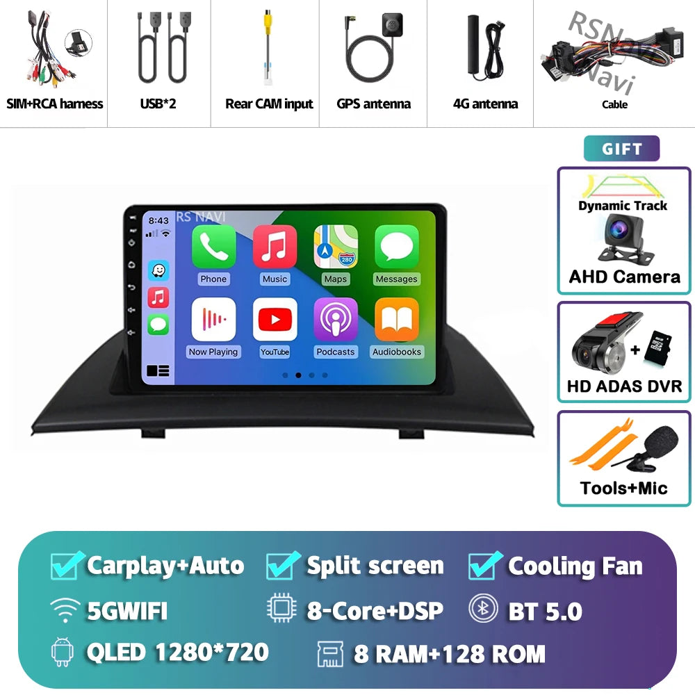 Android Car Stereo for BMW X3 E83 2004-2012 Carplay GPS - image 19