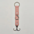 1Pc Premium Car Seat Back Hooks - Dual-Function PU Leather & Metal Design Strong Load-Bearing Fits All Cars Easy Install