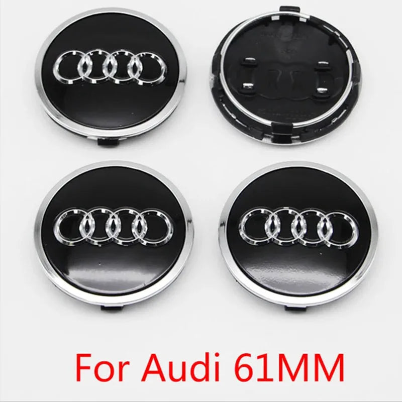 Wheel Center Caps for Audi A3-Q8 & R8, 60-77mm 4-Pack - image 14