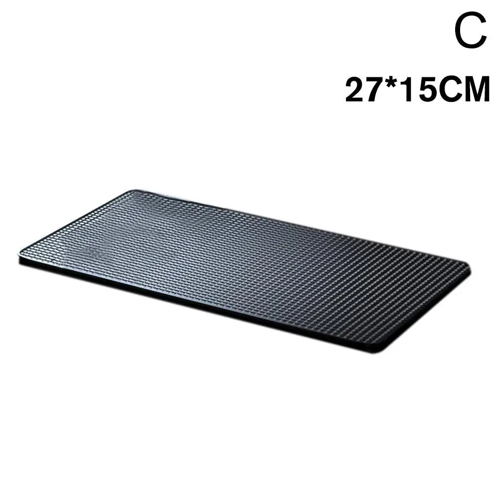 Heat Resistant Non-Slip PVC Dashboard Mat for Phones & Sunglasses
