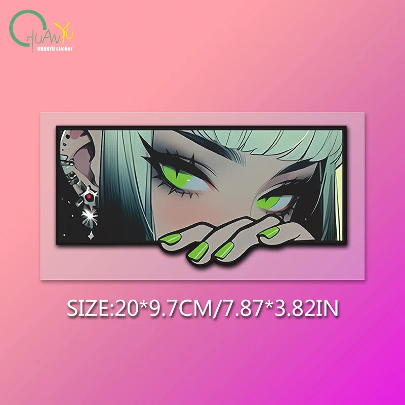 Anime Car Sticker, Waterproof Scratch Cover Vinyl Decal - view 11