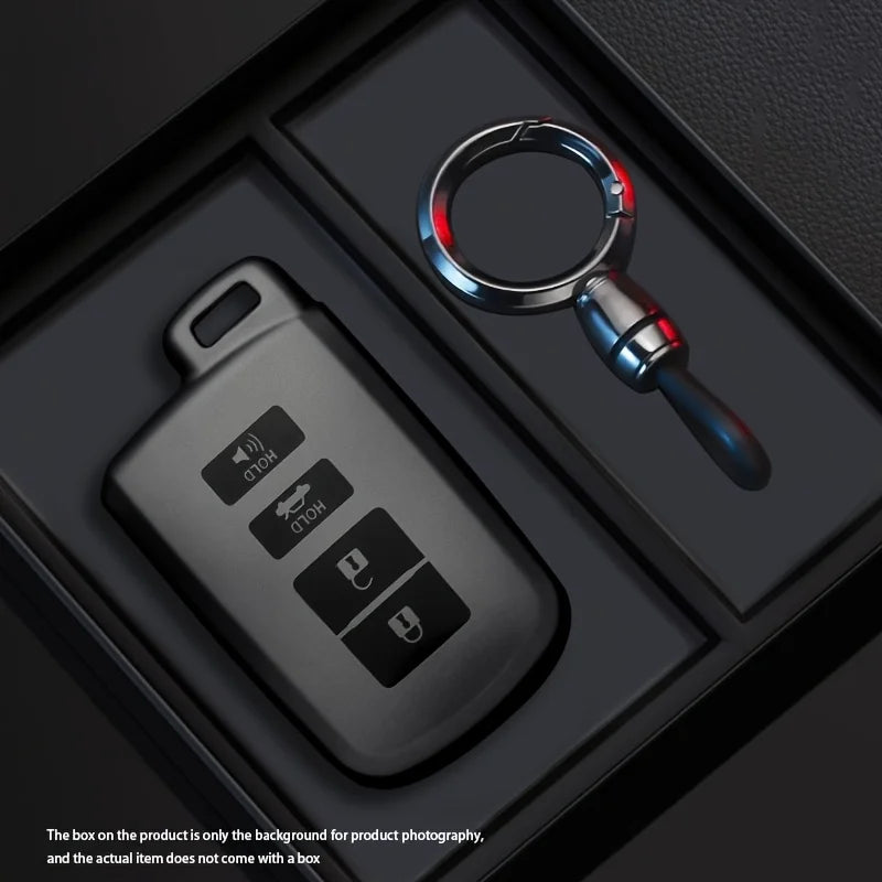 Black TPU Toyota Key Fob Cover 2015-2017 Camry Corolla RAV4 - image 4