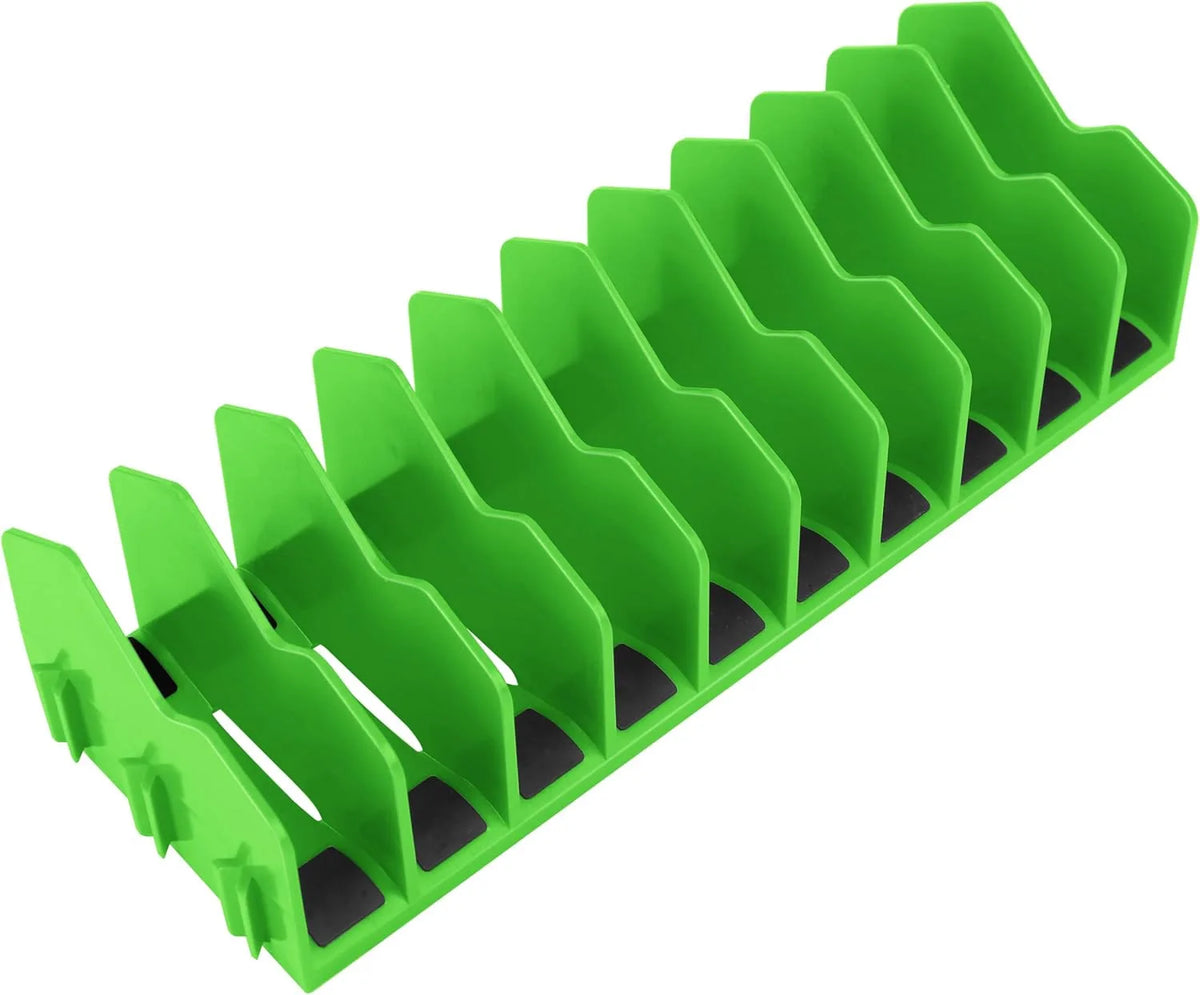 Space Saving Drawer Pliers Rack Sturdy Tool Organizer Holds Up to Ten Pliers