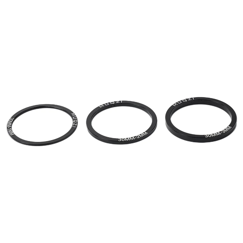 6pcs Bicycle Spare Parts Bottom Bracket Washers Crankset Washer 24/29/30mm For BB86/91/92/PF30/BB30 Aluminum Alloy Spacer