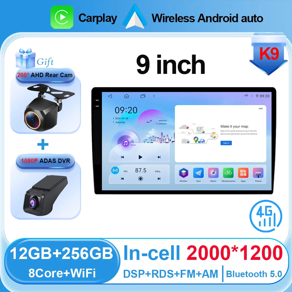Android Car Stereo 10" Touchscreen with CarPlay & Android Auto - image 27
