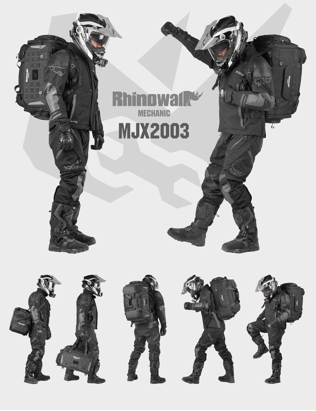 Rhinowalk 70L Magnetic Motorcycle Saddle Bag - image 14